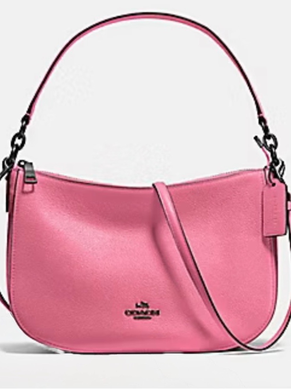 Coach Chelsea Crossbody Bright Pink Leather Bag